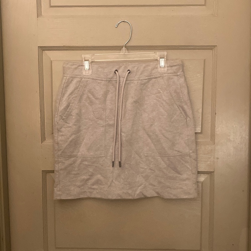 J. Crew Gray Cotton Lounge Miniskirt Size XXS